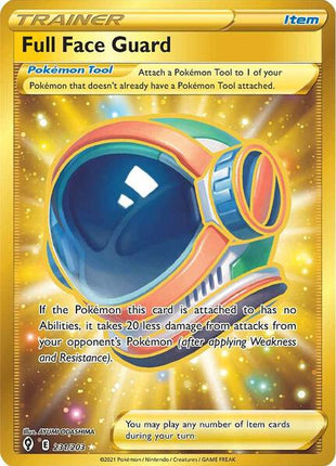 Full Face Guard (Secret) - SWSH07 Evolving Skies - Holofoil - Near Mint (NM)