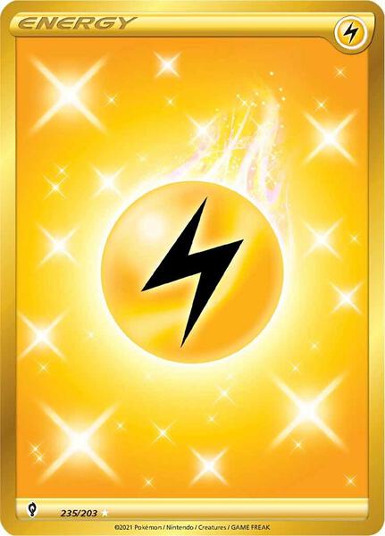 Lightning Energy (Secret) - SWSH07 Evolving Skies - Holofoil - Near Mint (NM)