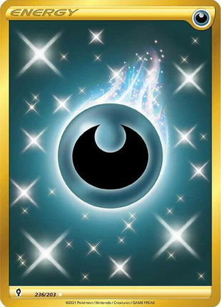 Darkness Energy (Secret) - SWSH07 Evolving Skies - Holofoil - Near Mint (NM)