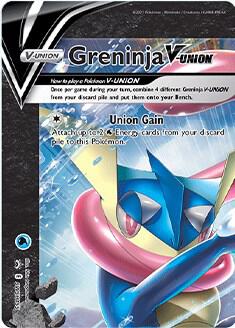 Greninja V-UNION - SWSH155 - SWSH Sword and Shield Promo Cards - Holofoil - Near Mint (NM)