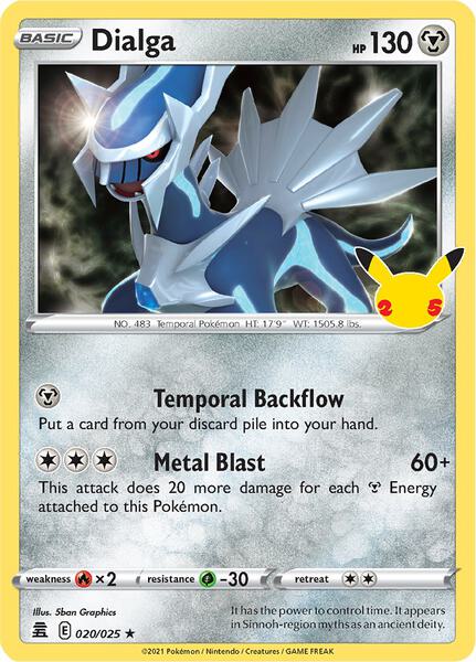 Dialga - Celebrations - Holofoil - Near Mint (NM)