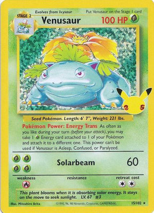 Venusaur - Celebrations Classic Collection - Holofoil - Near Mint (NM)
