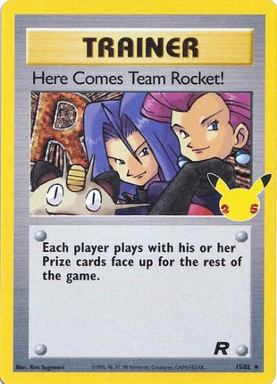 Here Comes Team Rocket! - Celebrations Classic Collection - Holofoil - Near Mint (NM)