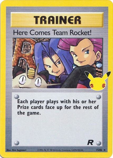 Here Comes Team Rocket! - Celebrations Classic Collection - Holofoil - Near Mint (NM)