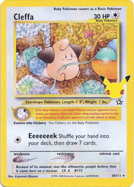 Cleffa - Celebrations Classic Collection - Holofoil - Near Mint (NM)