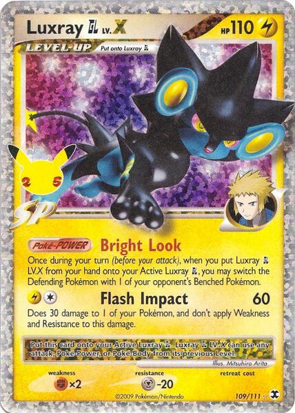 Luxray GL LV.X - Celebrations Classic Collection - Holofoil - Near Mint (NM)