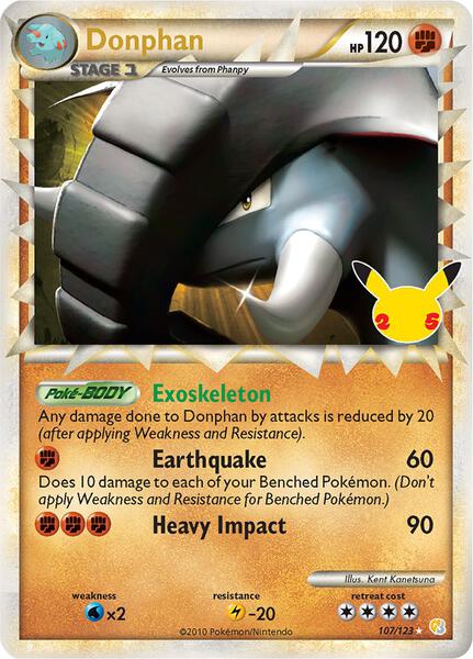 Donphan (Prime) - Celebrations Classic Collection - Holofoil - Near Mint (NM)
