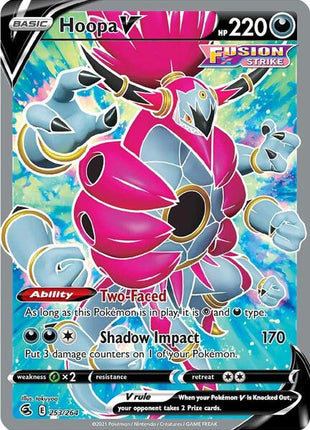 Hoopa V (Full Art) - SWSH08 Fusion Strike - Holofoil - Near Mint (NM)