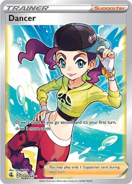 Dancer (Full Art) - SWSH08 Fusion Strike - Holofoil - Near Mint (NM)