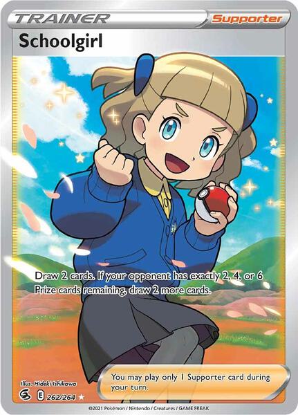 Schoolgirl (Full Art) - SWSH08 Fusion Strike - Holofoil - Near Mint (NM)