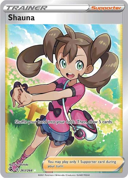 Shauna (Full Art) - SWSH08 Fusion Strike - Holofoil - Near Mint (NM)