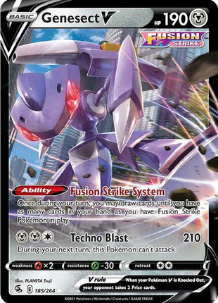 Genesect V - SWSH08 Fusion Strike - Holofoil - Near Mint (NM)