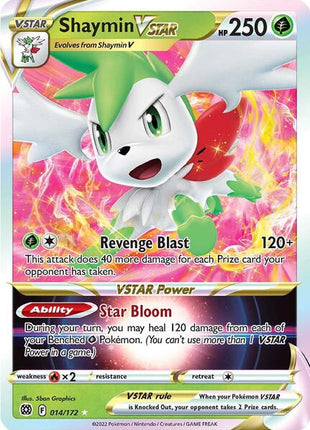 Shaymin VSTAR - SWSH09 Brilliant Stars - Holofoil - Near Mint (NM)