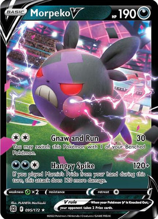 Morpeko V - SWSH09 Brilliant Stars - Holofoil - Near Mint (NM)