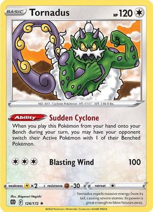 Tornadus - SWSH09 Brilliant Stars - Near Mint (NM)