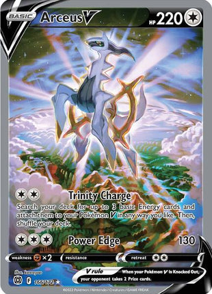 Arceus V (Alternate Full Art) - SWSH09 Brilliant Stars - Holofoil - Near Mint (NM)