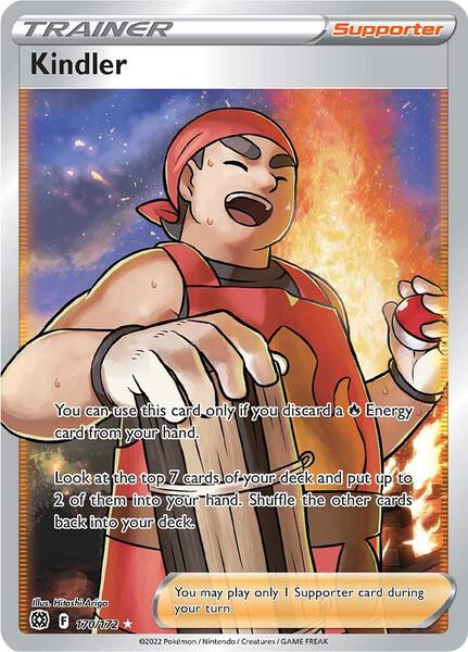 Kindler (Full Art) - SWSH09 Brilliant Stars - Holofoil - Near Mint (NM)