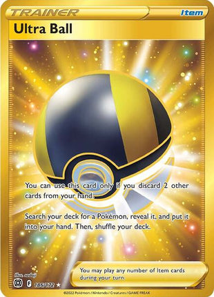 Ultra Ball (Secret) - SWSH09 Brilliant Stars - Holofoil - Near Mint (NM)