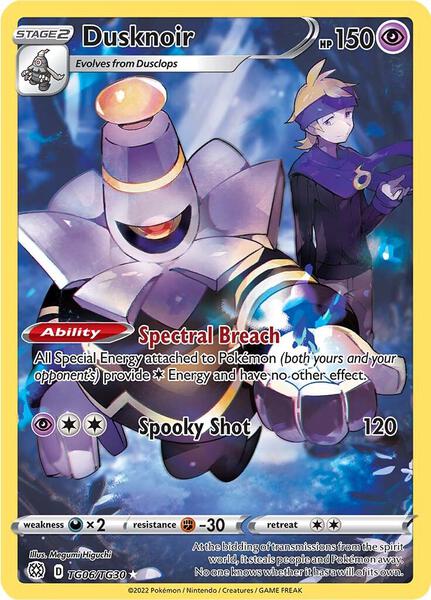 Dusknoir - SWSH09 Brilliant Stars Trainer Gallery - Holofoil - Near Mint (NM)