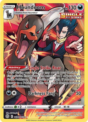 Houndoom - SWSH09 Brilliant Stars Trainer Gallery - Holofoil - Near Mint (NM)