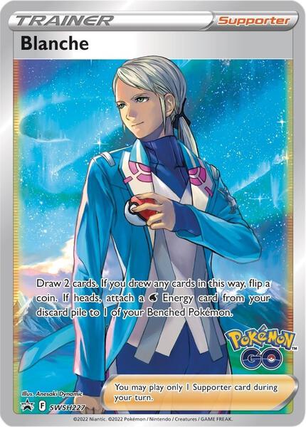 Blanche - SWSH227 - SWSH Sword and Shield Promo Cards - Holofoil - Near Mint (NM)