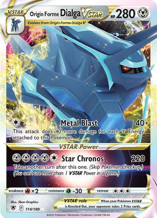 Origin Forme Dialga VSTAR - SWSH10 Astral Radiance - Holofoil - Near Mint (NM)