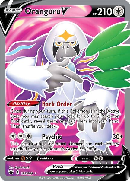 Oranguru V (Full Art) - SWSH10 Astral Radiance - Holofoil - Near Mint (NM)