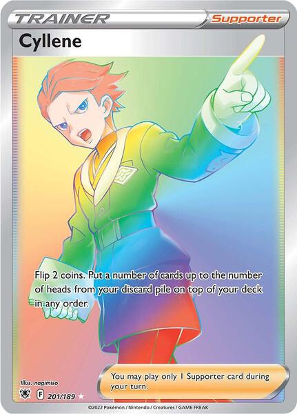 Cyllene (Secret) - SWSH10 Astral Radiance - Holofoil - Near Mint (NM)