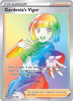 Gardenia's Vigor (Secret) - SWSH10 Astral Radiance - Holofoil - Near Mint (NM)