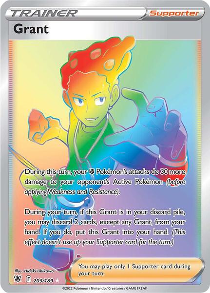 Grant (Secret) - SWSH10 Astral Radiance - Holofoil - Near Mint (NM)