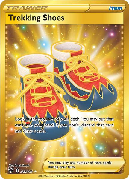 Trekking Shoes (Secret) - SWSH10 Astral Radiance - Holofoil - Near Mint (NM)