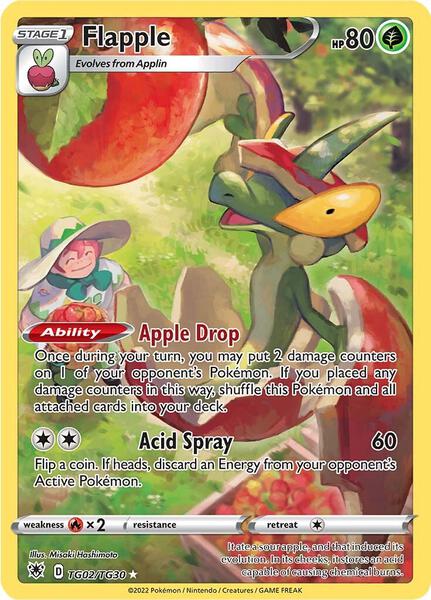Flapple - SWSH10 Astral Radiance Trainer Gallery - Holofoil - Near Mint (NM)