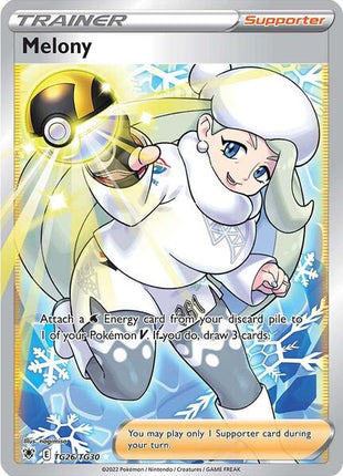 Melony - SWSH10 Astral Radiance Trainer Gallery - Holofoil - Damaged
