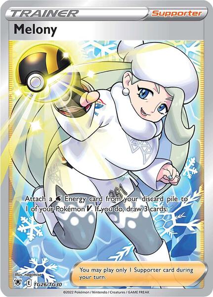 Melony - SWSH10 Astral Radiance Trainer Gallery - Holofoil - Damaged