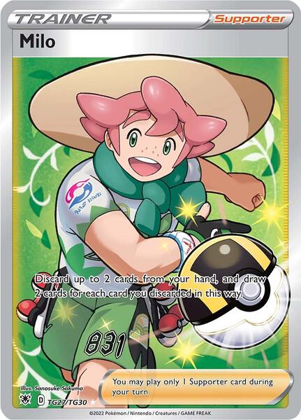 Milo - SWSH10 Astral Radiance Trainer Gallery - Holofoil - Near Mint (NM)