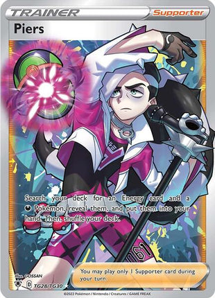 Piers - SWSH10 Astral Radiance Trainer Gallery - Holofoil - Near Mint (NM)