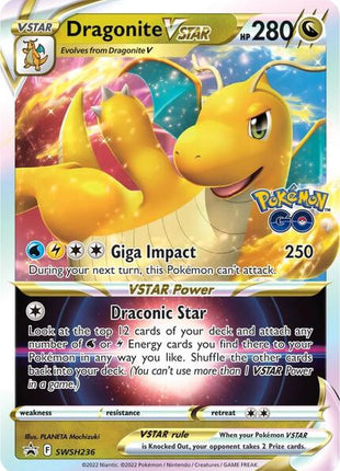 Dragonite VSTAR - SWSH236 - SWSH Sword and Shield Promo Cards - Holofoil - Near Mint (NM)