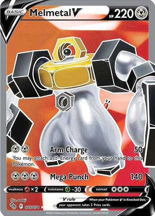 Melmetal V (Full Art) - Pokemon GO - Holofoil - Near Mint (NM)