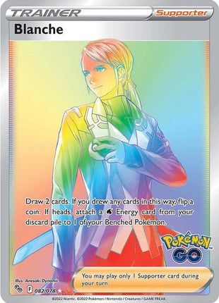 Blanche (Secret) - Pokemon GO - Holofoil - Near Mint (NM)