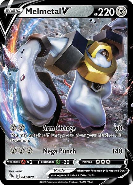 Melmetal V - Pokemon GO - Holofoil - Near Mint (NM)