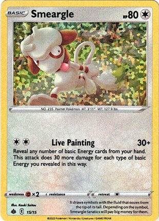 Smeargle - 15/15 - McDonalds Promos 2022 - Holofoil - Near Mint (NM)