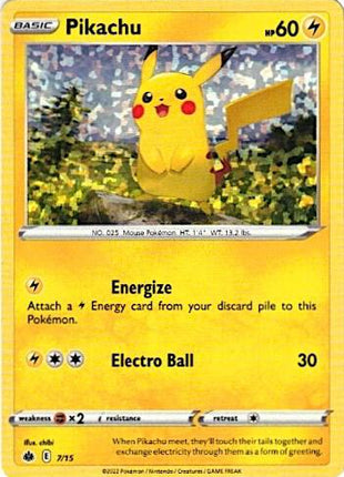 Pikachu - 7/15 - McDonalds Promos 2022 - Holofoil - Near Mint (NM)