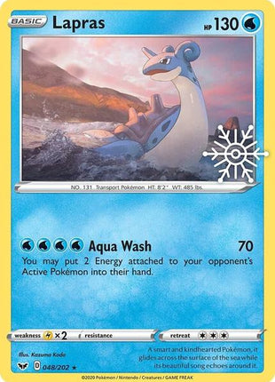 Lapras - 048/202 (Holiday Calendar) - Miscellaneous Cards and Products - Holofoil - Near Mint (NM)