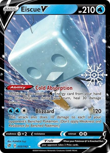 Eiscue V - 055/192 (Holiday Calendar) - Miscellaneous Cards and Products - Holofoil - Near Mint (NM)
