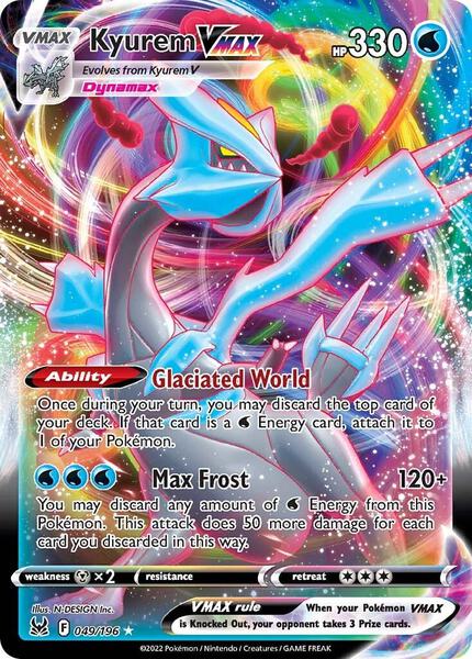 Kyurem VMAX - SWSH11 Lost Origin - Holofoil - Near Mint (NM)