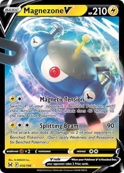 Magnezone V - SWSH11 Lost Origin - Holofoil - Near Mint (NM)