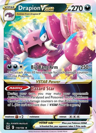 Drapion VSTAR - SWSH11 Lost Origin - Holofoil - Near Mint (NM)