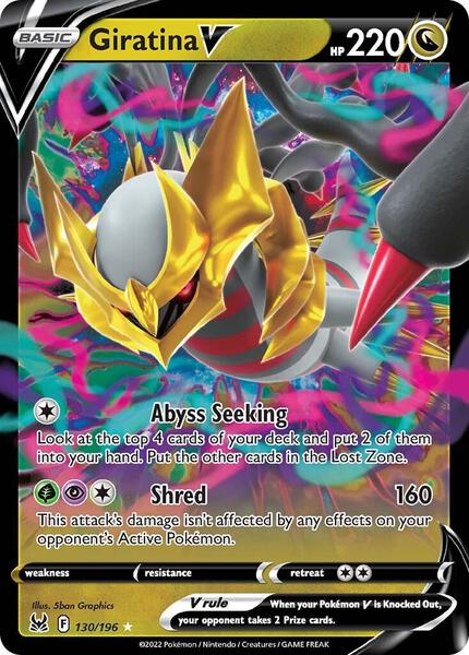 Giratina V - SWSH11 Lost Origin - Holofoil - Near Mint (NM)