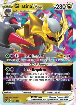 Giratina VSTAR - SWSH11 Lost Origin - Holofoil - Lightly Played (LP)