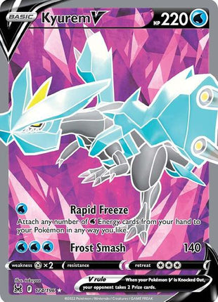 Kyurem V (Full Art) - SWSH11 Lost Origin - Holofoil - Near Mint (NM)
